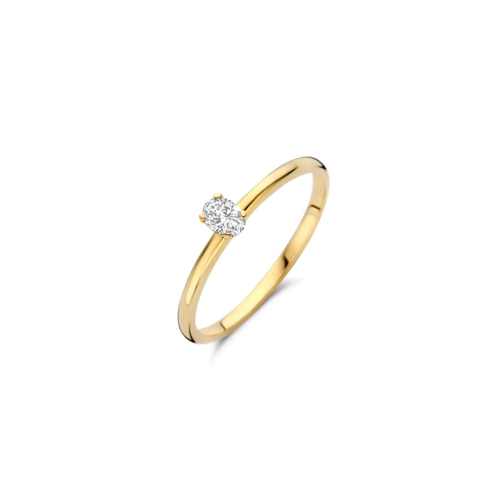 Blush gd ring LG diamant