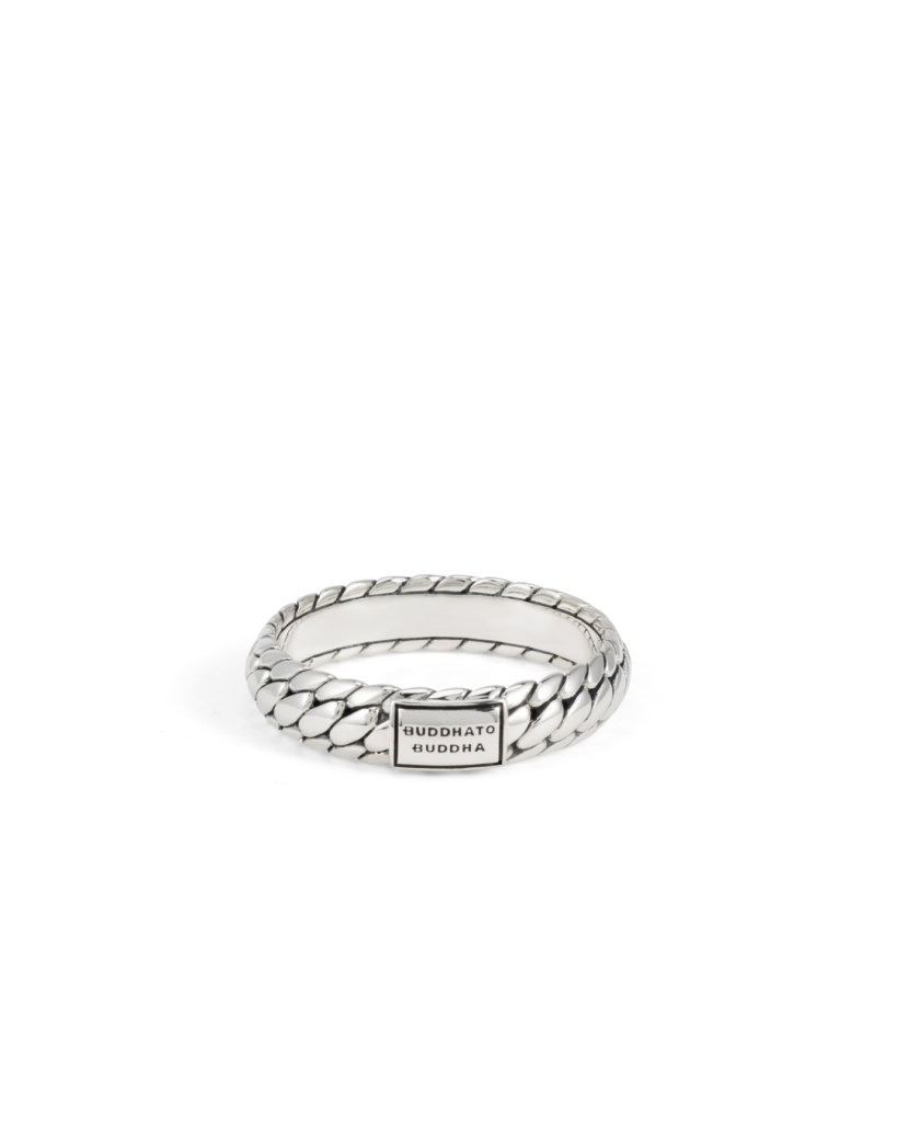 B2B zilveren ring