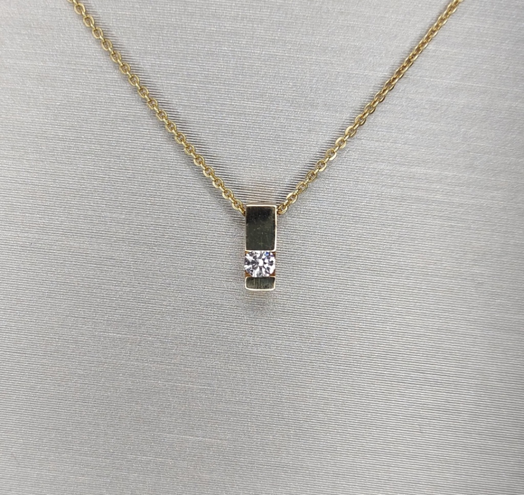 Gouden collier