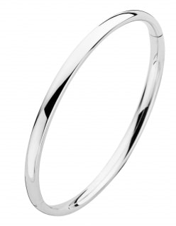 Zilveren slavenarmband