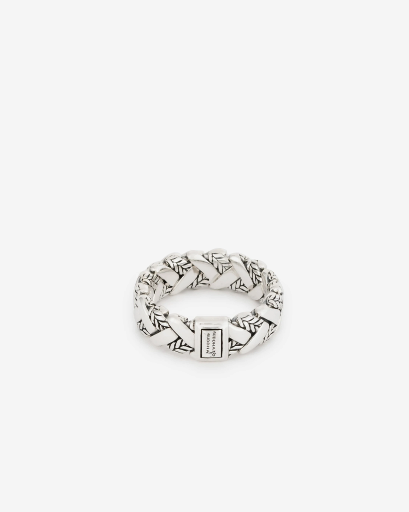 B2B zilveren ring