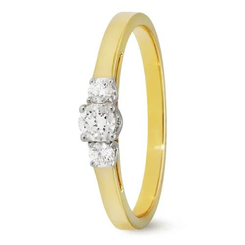 Diamanten damesring
