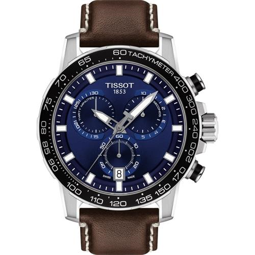 Tissot heren leren band