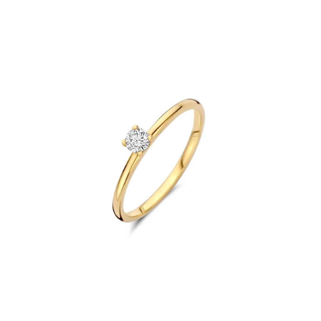 Blush gd ring LG diamant