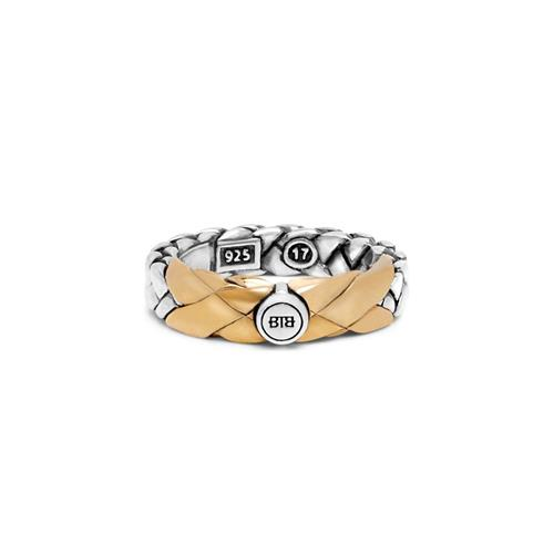 B2B zilveren ring