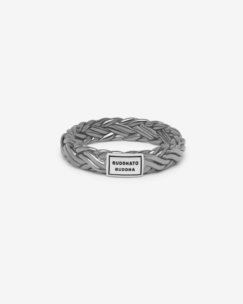 B2B zilveren ring