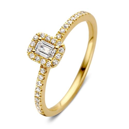 Diamanten damesring