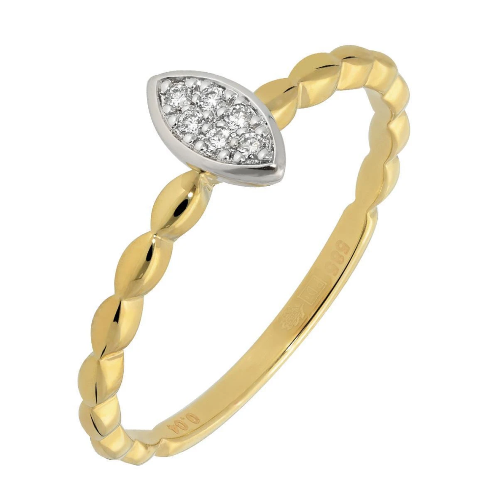 Diamanten damesring
