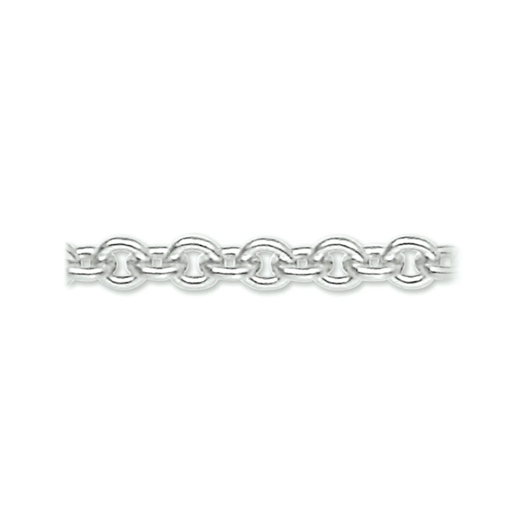 Witgouden collier