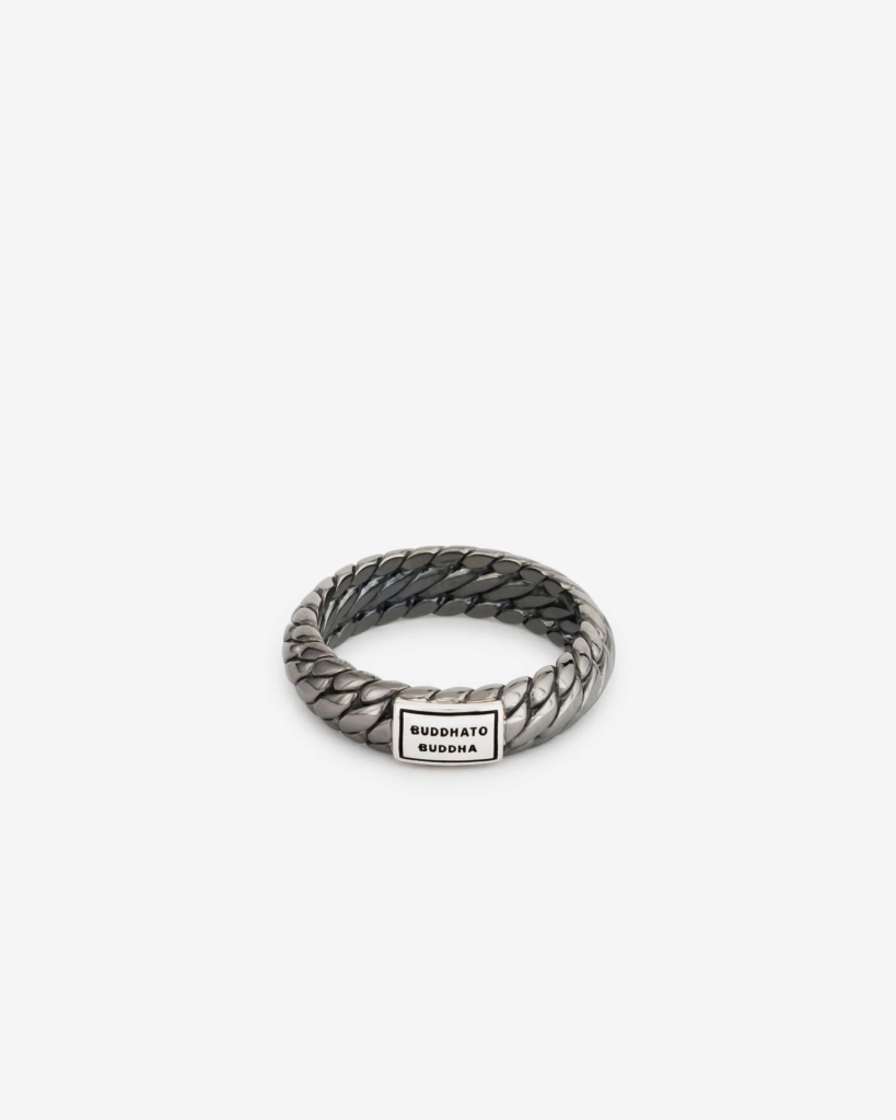 B2B zilveren ring