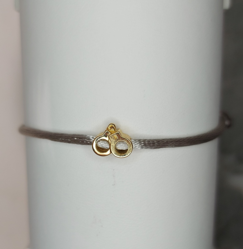Gouden  fantasie armband