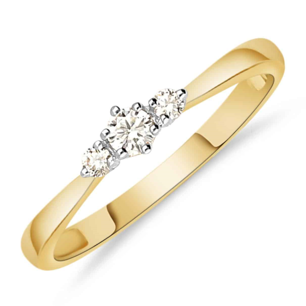 Diamanten damesring