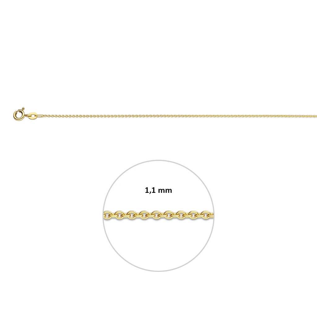 Gouden collier