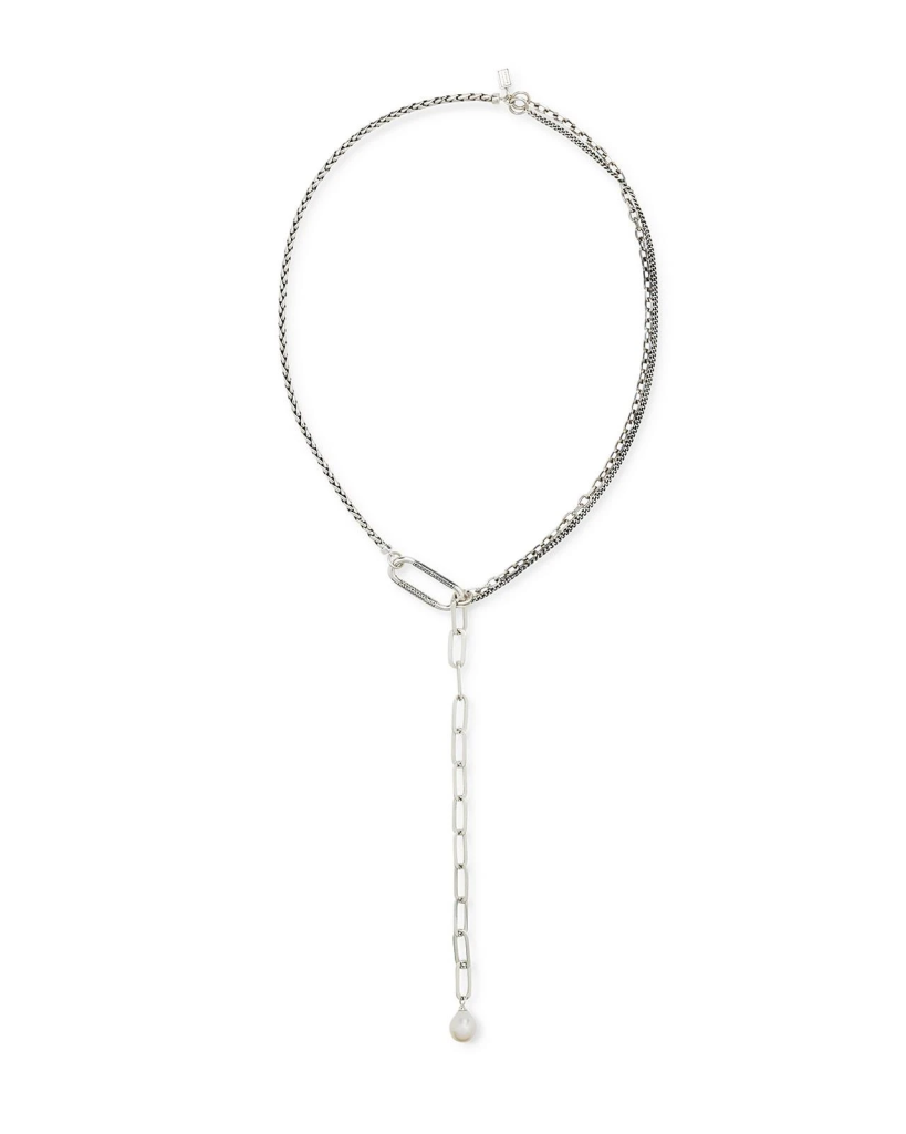 B2B zilveren collier