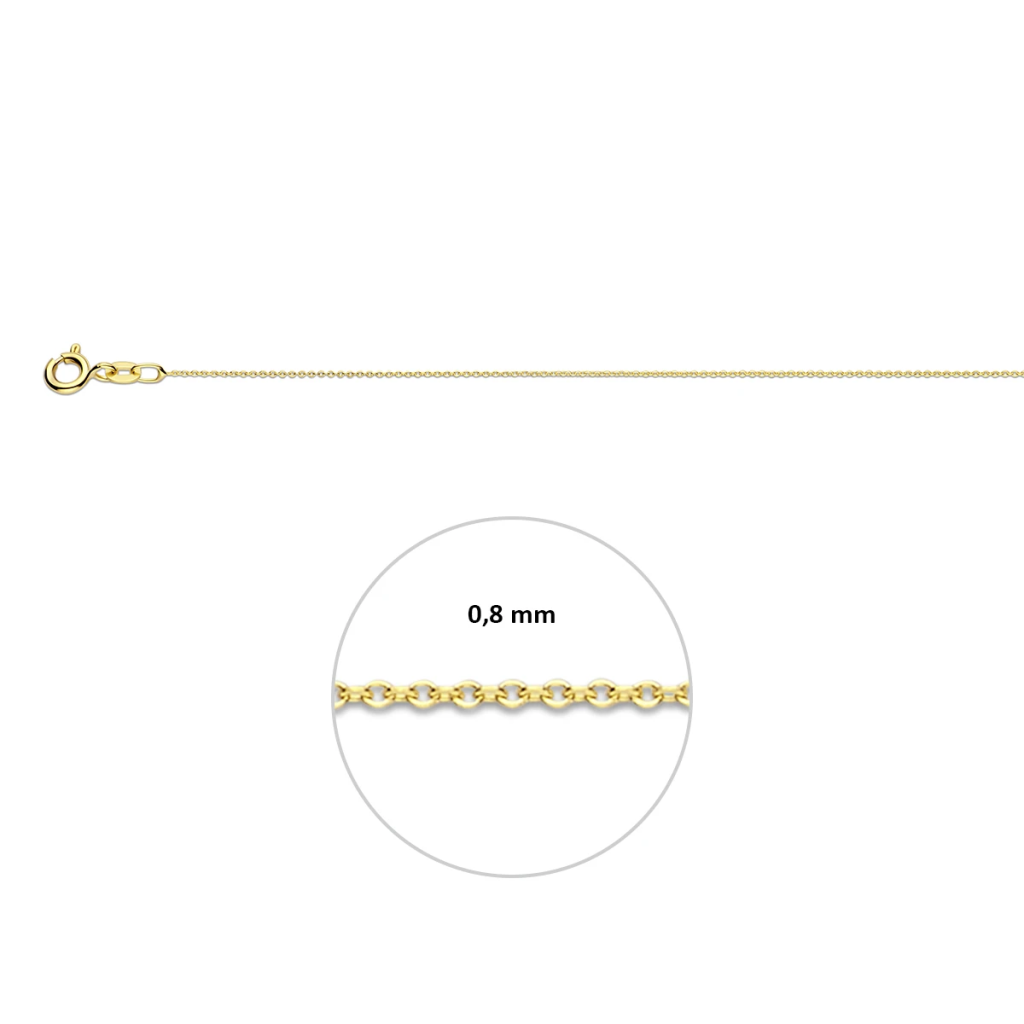 Gouden collier