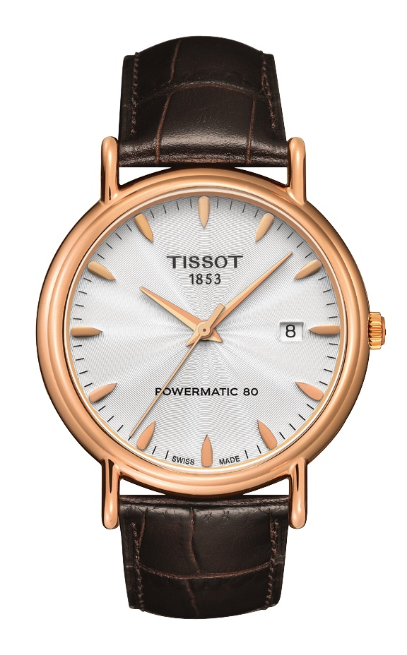 Tissot heren leren band