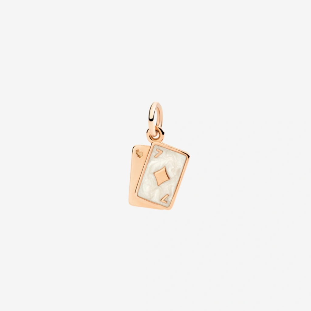 DoDo 9 krt ros&eacute;gold charm