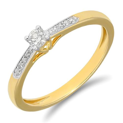 Diamanten damesring