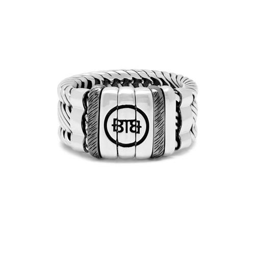 B2B zilveren ring