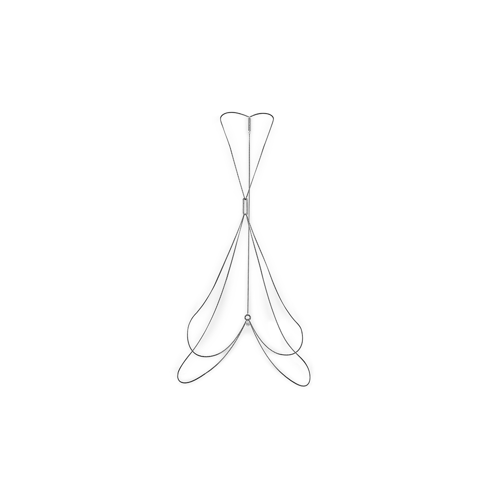 B2B zilveren collier