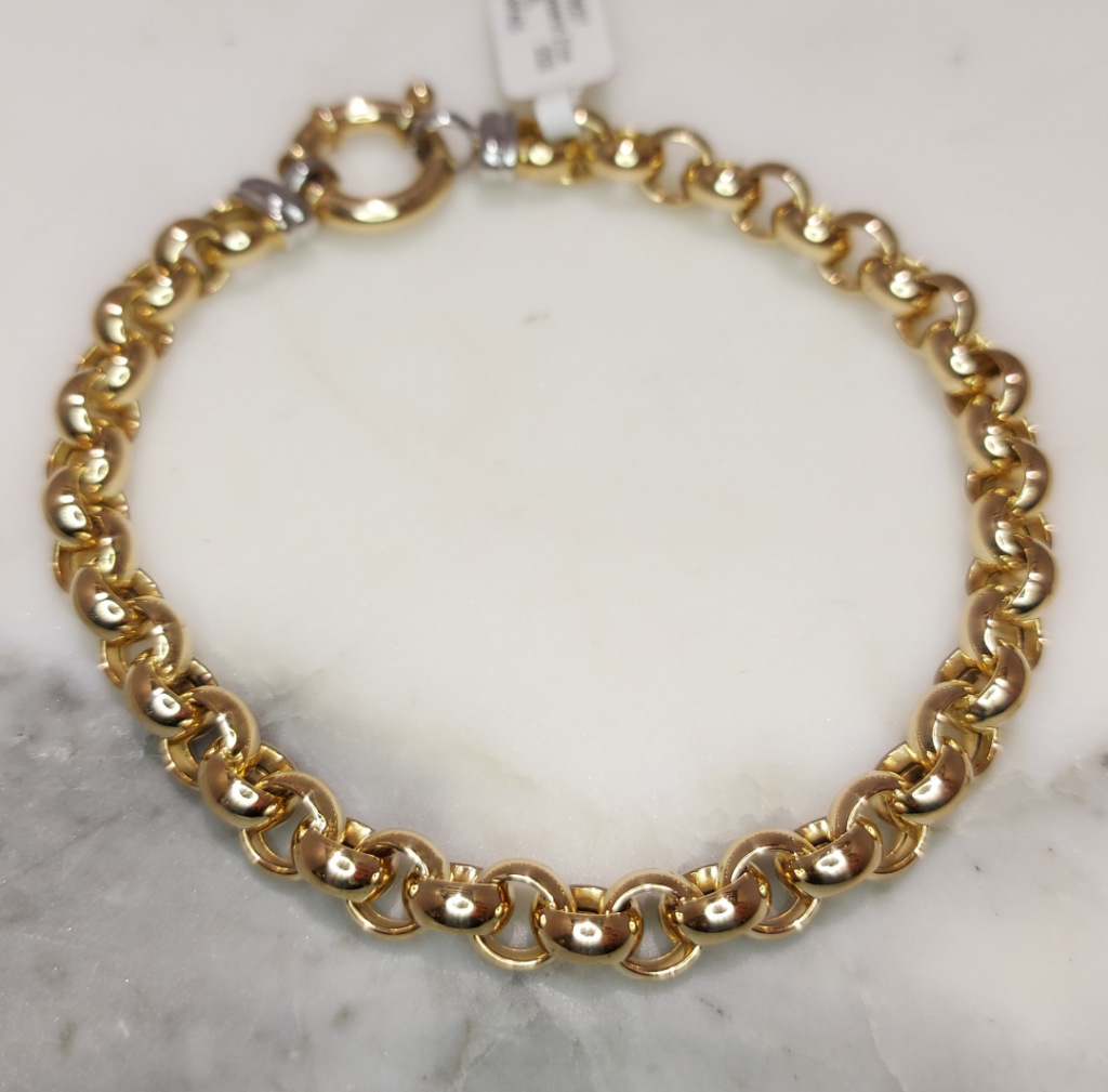 Gouden  fantasie armband