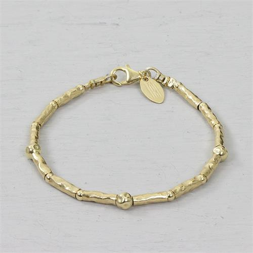 Zilveren fantasie armband