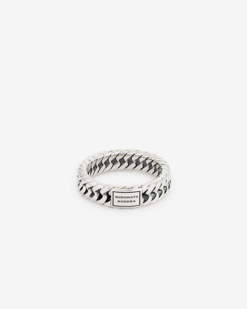 B2B zilveren ring