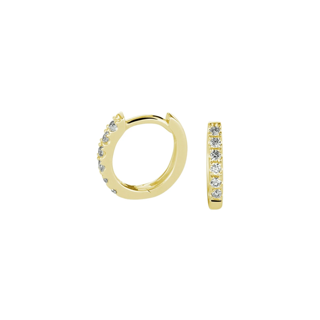 Diamanten creolen