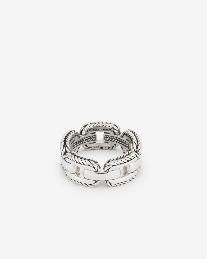 B2B zilveren ring