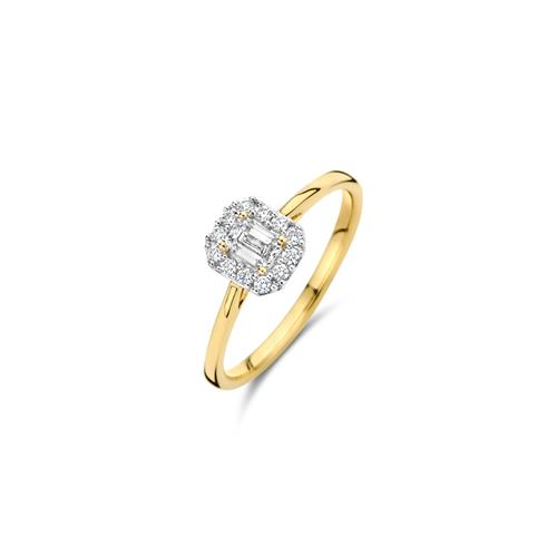 Blush gd ring LG diamant