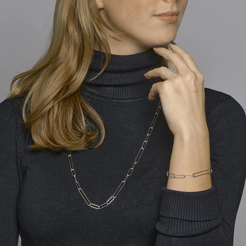 Zilveren fantasie armband