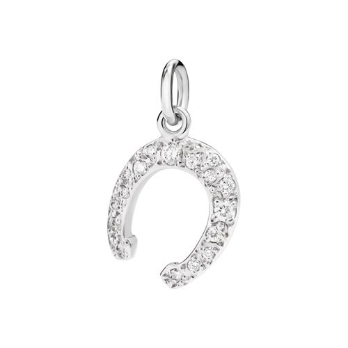 DoDo 18 krt witgouden charm