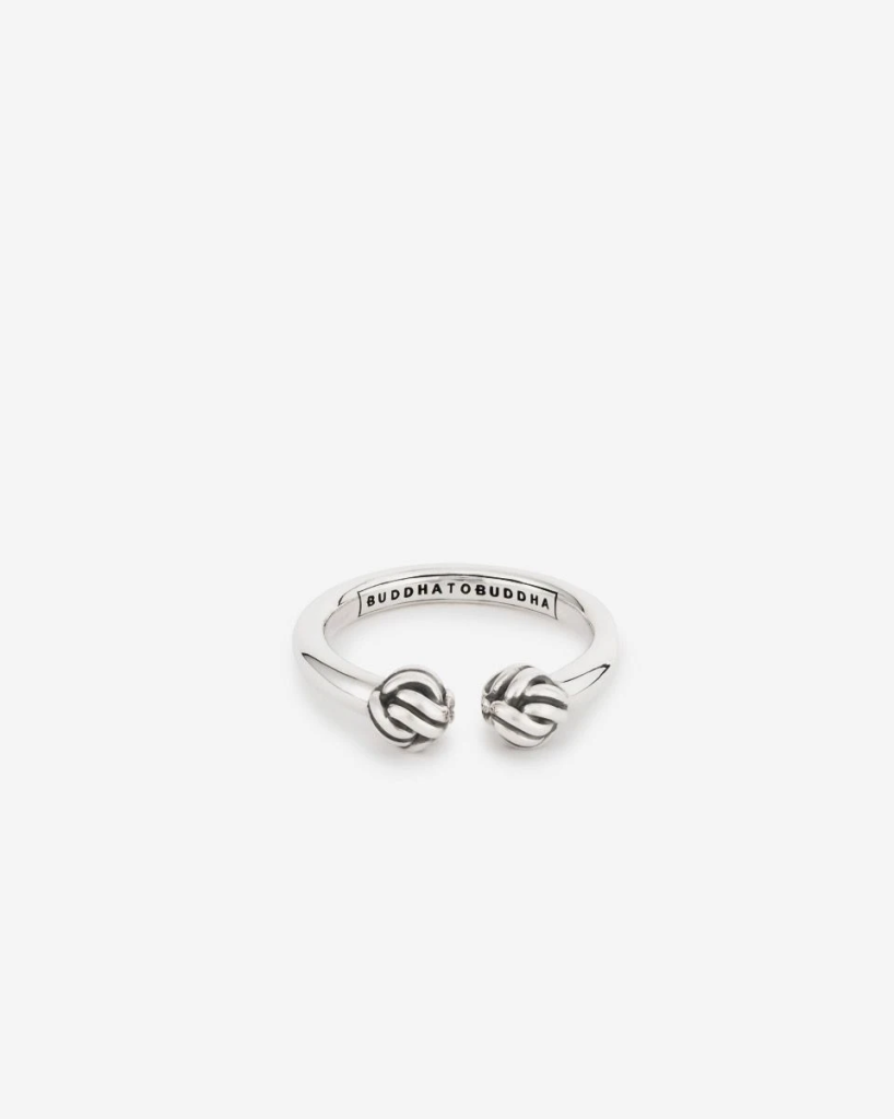 B2B zilveren ring
